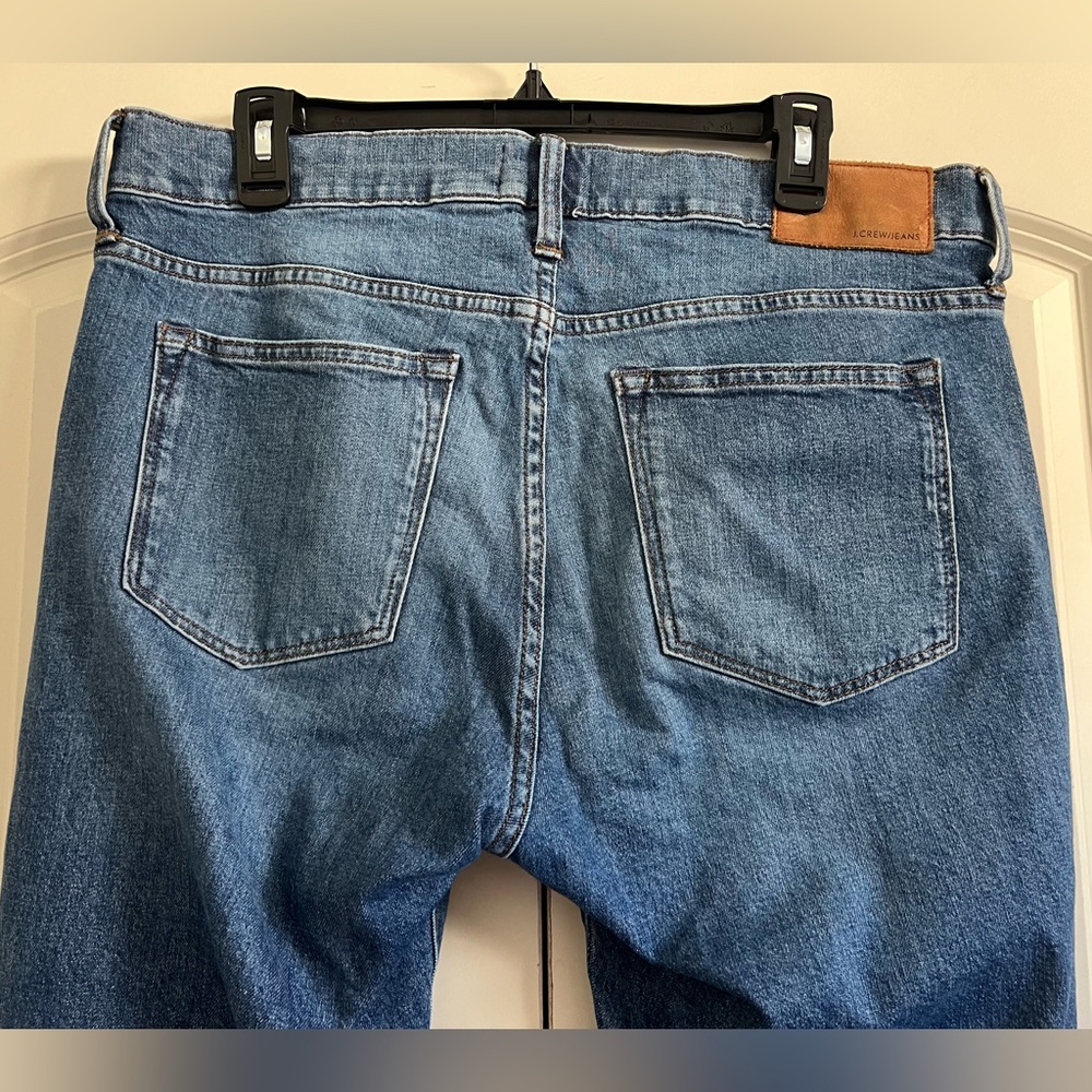 🖤J.Crew Men’s Slim-Fit Stretch Jeans – W34 x L32 – Resin Rinse Rinse - Picture 8 of 11
